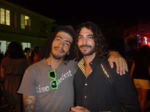 El Loco and Terry, his 'brother from another mother'