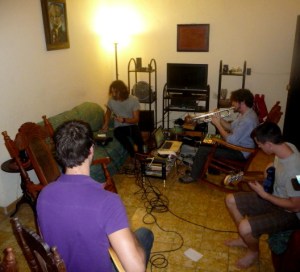Rehearsal in my living room, Will Magid 4, Havana 