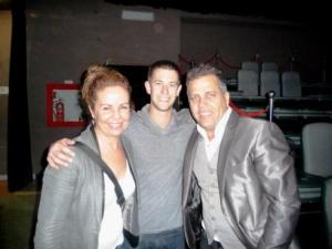 Tony, Adamm & Wil Campa, post-gig