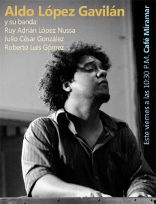 Aldito en el Cafe Miramar